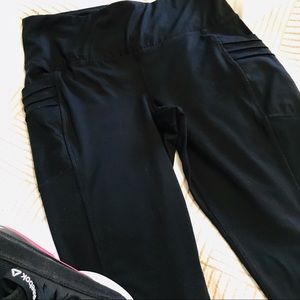 💥 Tangerine Moto Style Black Leggings S